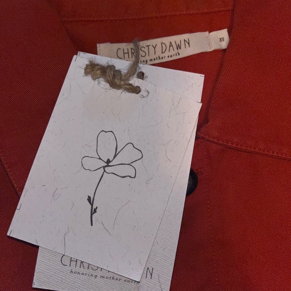 NEW NWT Christy Dawn The Sienna Jumpsuit Sedona Utility Women’s - Picture 8 of 8